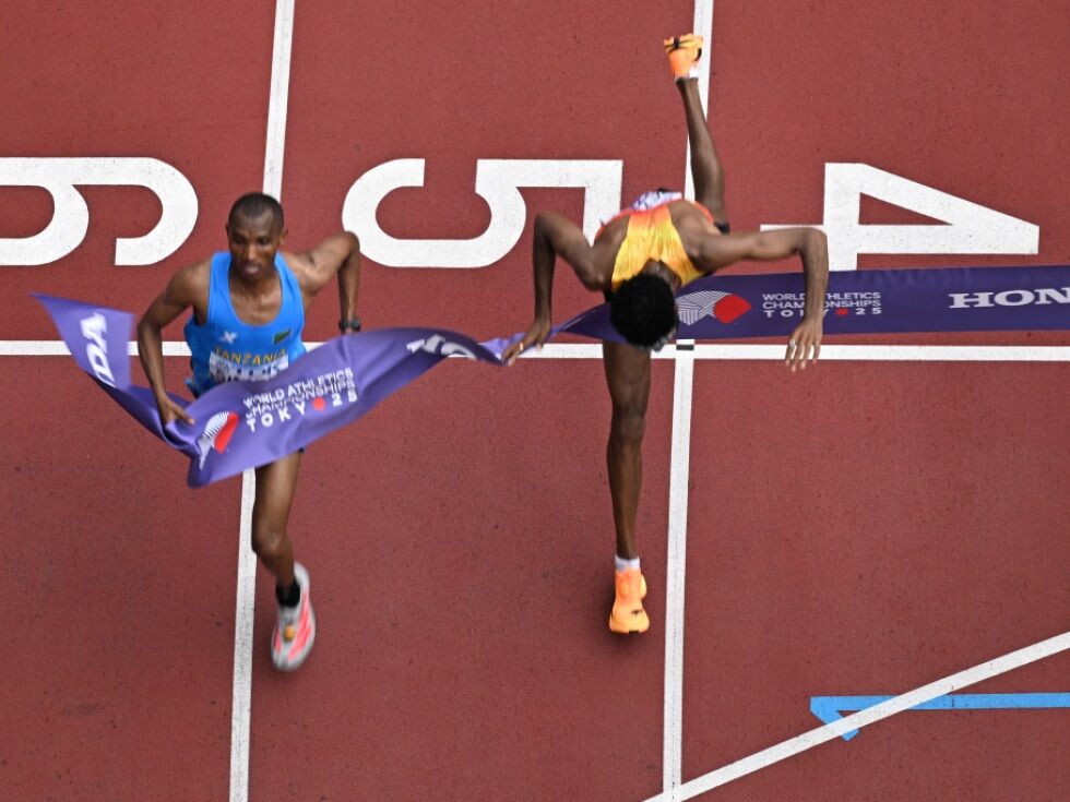 WM-Marathon endet mit Fotofinish - Gruen 52.