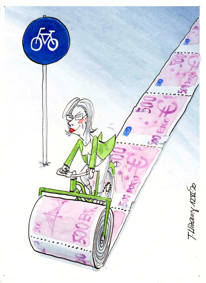 Wo ’ne Mille, da ein (Rad-)Weg