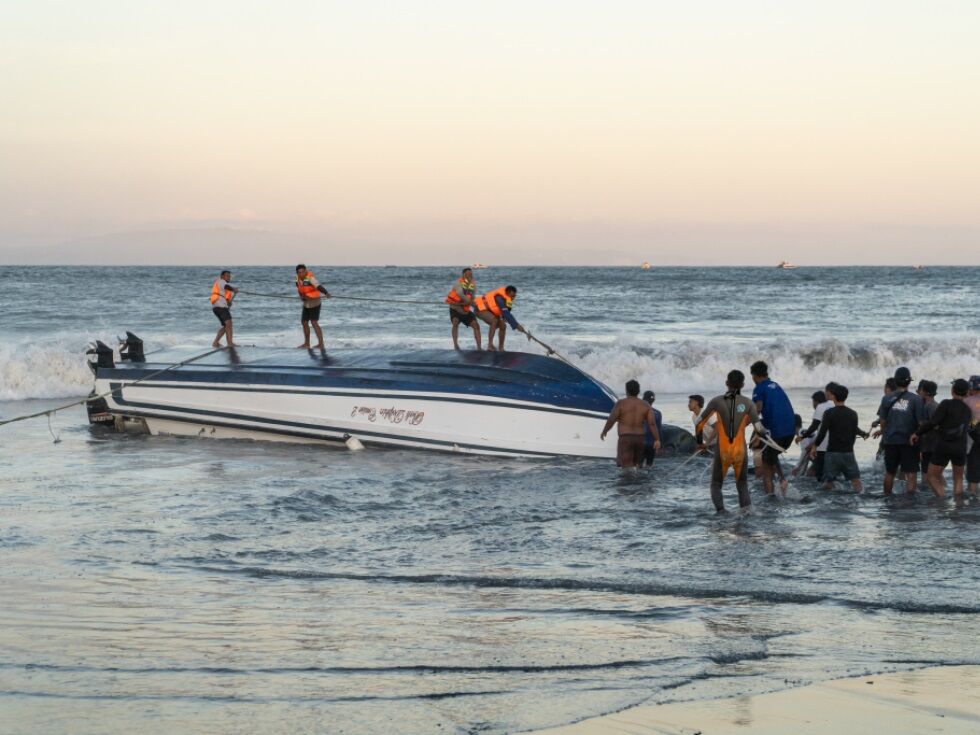 Zwei Touristen starben bei Bootsunglück vor Bali