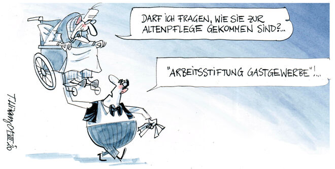 Zwischen "Umschulung" und "Anstiftung"